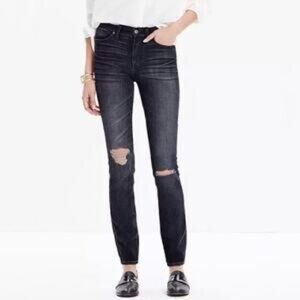 Madewell High Riser Skinny Kincaid Wash